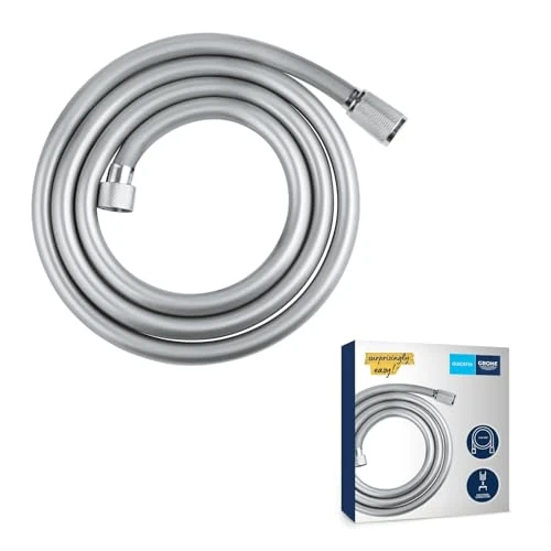 Offerta a tempo: GROHE QUICKFIX VitalioFlex Comfort, Flessibile doccia, 1750mm, In metallo, 28745002 - 38% da 27.99 € a 17.45 €