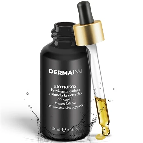 Biotrikos Fiale Anticaduta Capelli Donna e Uomo - Siero Crescita Capelli, Lozione Anticaduta e Ricrescita Capelli per Uomo e Donna, Olio Crescita Capelli, Siero Notte per Capelli
