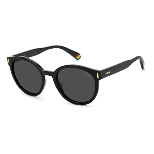 POLAROID Brille PLD 6185/S Größe 52-21 mm Schwarz polarisiert