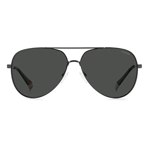 Polaroid Pld 6187/s KJ1/M9 DK RUTHENIUM Sunglasses Unisex Steel, Standard, 60