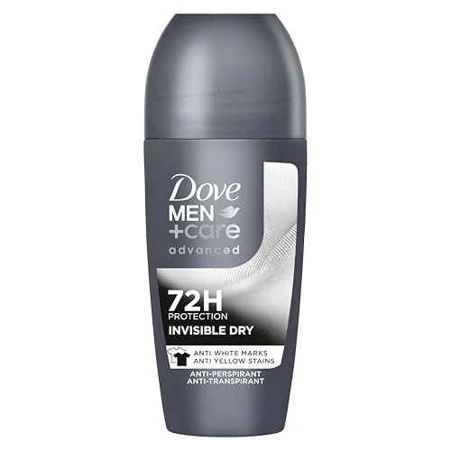 Dove Men+Care Deodorante Roll On Advanced Care Invisible Dry, 50ml