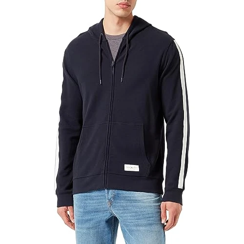Tijdelijke aanbieding: Tommy Hilfiger Hoodie met rits voor heren, woestijn hemel, XXL van 68.86 EUR naar 68.86 EUR (korting 0%)
