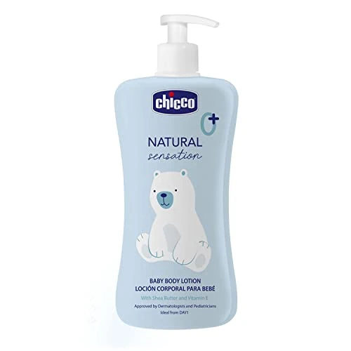 Offerta a tempo: Chicco Natural Sensation Crema Corpo con Vitamina E Lascia la Pelle Morbida e Setosa, Protegge e Rafforza la Barriera Naturale della Pelle del Bambino, Texture Piacevole e Assorbimento, 500 ml - 28% da 14.99 € a 10.79 €