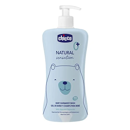 Offerta a tempo: CHICCO Natural Sensation Bagno Shampoo Senza Lacrime, Con Aloe e Camomilla, Azione Idratante e Lenitiva, Deterge la Pelle e i Capelli del Bambino con Delicatezza, 500 ml - 57% da 10.99 € a 4.68 €