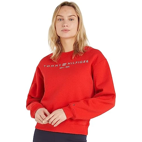 Offre limitée : Tommy Hilfiger Sweat Femme Sans Capuche de 49.95 EUR à 49.95 EUR (remise 0%)