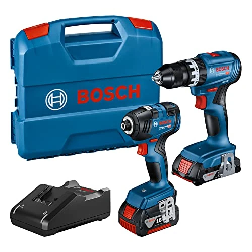 Oferta ograniczona: Bosch Professional Gdr 18V-200 + Gsb 18V-45 Zestaw Narzędzi, Czarny/Niebieski, 2 Sztuki z 1454.67 PLN na 1454.67 PLN (zniżka 0%)
