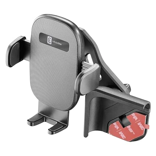 Zeitlich begrenztes Angebot: cellularline | Hug Screen | Tesla Autohalter - Universal-Smartphone-Halterung für Tesla - Schwarz von 21.99 € auf 21.99 € (0.00% Rabatt)