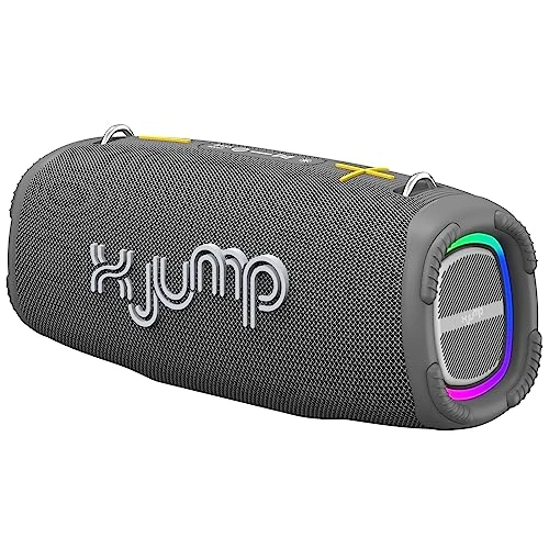 Zeitlich begrenztes Angebot: X JUMP XJ 200 Bluetooth-Lautsprecher, 90 W, hohe Leistung, mit TWS-Funktion, USB, AUX-IN, integriertes Mikrofon, Bluetooth-Lautsprecher, wasserdicht, IPX5, Grau von 144.26 € auf 144.26 € (0.00% Rabatt)