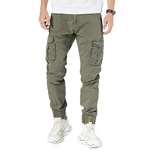 Offre limitée : TONY BACKER Pantalon Décontracté Élastique Homme Pantalon Cargo Homme Pantalon en Coton Léger Homme Cargo de 39.00 € à 39.00 € (0.00% de remise)