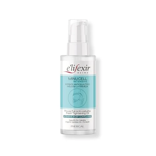 Begrenztes Angebot: Elifexir Minucell Intensive Öl. Leistungsstarkes Anticellulite-Öl. Reduziert hartnäckige Cellulite in 8 Wochen. Verbessert Mikrozirkulation, entwässert & strafft. 100% natürlichen Ursprungs. 100 ml von 24.98 EUR auf 24.98 EUR (Rabatt 0%)