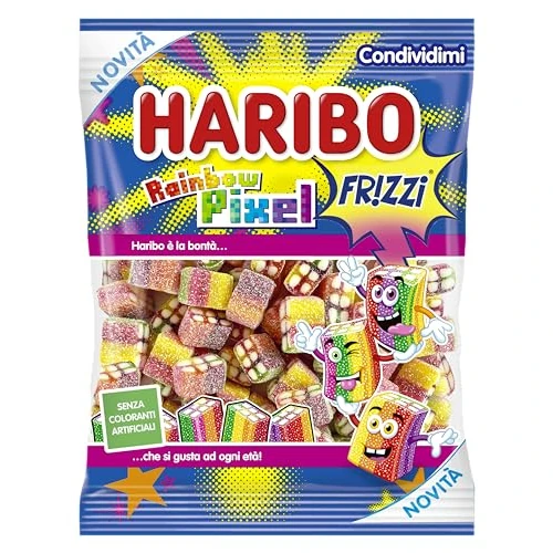 Limited-time offer: Caramelle Haribo 160g Rainbow Pixel from 3.75 GBP to 3.75 GBP (save 0%)