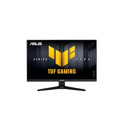 ASUS TUF Gaming VG249Q5A – Écran Gaming Full HD Fast-IPS de 24" Pouces, 200 Hz, 0,3 ms, Compatible G-Sync®, AMD FreeSync™ Premium, ELMB Sync, 99% sRGB, DisplayPort 1.4, HDMI, Haut-Parleur