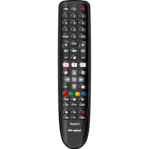 期間限定オファー: Meliconi - Télécommande de Remplacement Personal 4+ pour TV Philips - 100% Fonctions d'origine - Boutons Netflix, Youtube et Amazon 通常価格 23.99 JPY セール価格 13.00 JPY (割引 46%)