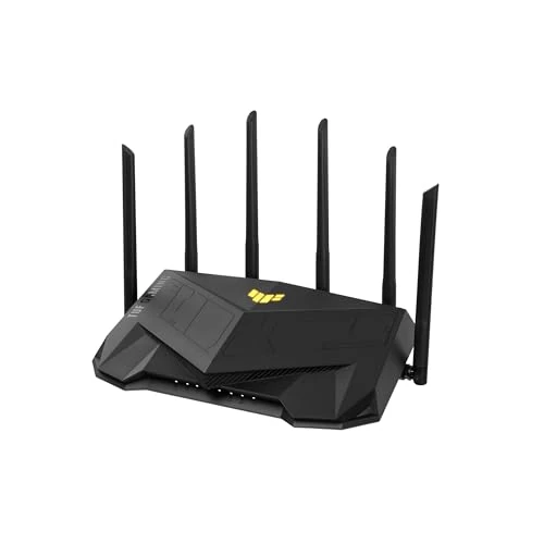 Offerta a tempo: ASUS TUF Gaming AX6000 Dual Band WiFi 6 Extendable Gaming Router, Dual 2.5G Ports, Gaming Port, Mobile Game Mode, Port Forwarding, Instant Guard, AiMesh Compatible - 12% da 158.71 € a 139.00 €