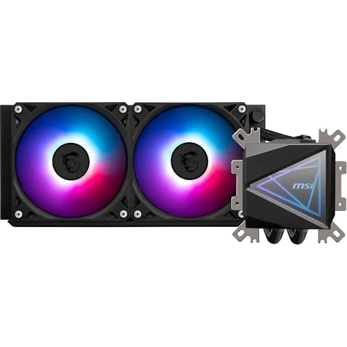 Oferta limitada: MSI MAG CORELIQUID I240 AIO Refrigeración líquida, Colplate ampliada, ventiladores ARGB Blockhead y LDB, radiador de flujo dividido, Mystic Light, Compatible con Intel y AMD de 94.99 EUR a 79.99 EUR (ahorro 16%)
