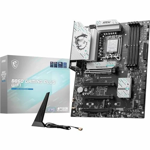 Oferta limitada: MSI B860 GAMING PLUS WIFI Placa base, ATX - Compatible con procesador Intel Core Ultra (Serie 2), LGA 1851 - DDR5 Memory Boost 8800+ MT/s (OC), PCIe 5.0 x16 x16, M.2 Gen5, Intel Killer 5G LAN, Wi-Fi7 de 229.99 € a 184.90 € (ahorro 20%)