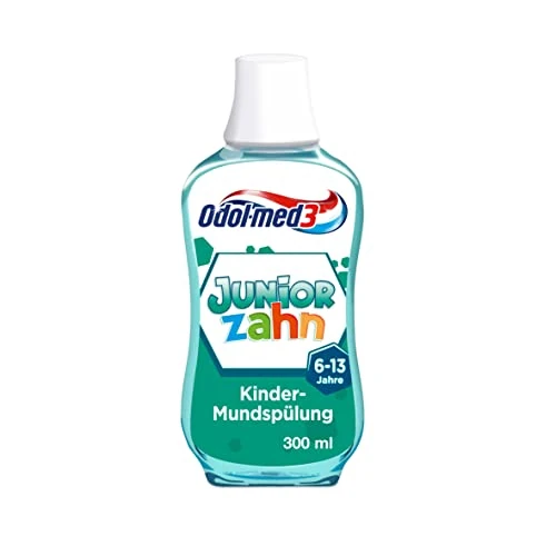 Tijdelijke aanbieding: Odol-med3 Mondspoeling voor juniortanden, 300 ml, beschermt het tandvlees en werkt antibacterieel, mondspoeling voor kinderen met milde muntsmaak van 3.00 € naar 3.00 € (0.00% korting)