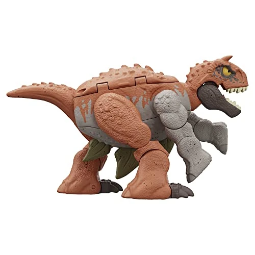 Offerta a tempo: Mattel Jurassic World Fierce Changers - Dinosauri Trasformabili 2 in 1, da Carnotauro a Stegosauro in 2 diverse decorazioni in soli 11 passaggi, giocattolo per bambini, 6+ anni, HLP07 - 27% da 17.99 € a 13.08 €