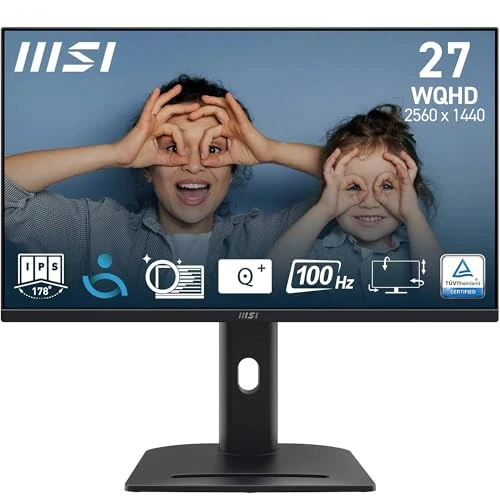 Limited offer: MSI PRO MP275QPG 27 Inch LED IPS QHD 100Hz Adaptive Sync from 162.12 EUR to 162.12 EUR (save 0%)