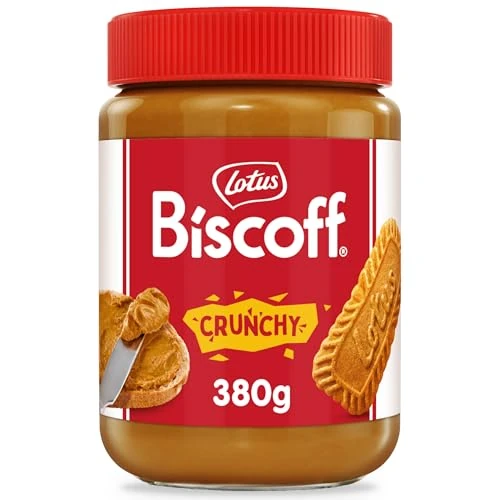 Biscoff Lotus Biscoff | Crema para Untar | Crujiente | Sabor Original Caramelizado | Vegano | Sin Aromas ni Colorantes Artificiales | Tarro PET | 380g