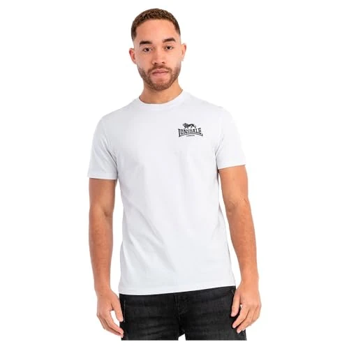 Tijdelijke aanbieding: Lonsdale Heren T-shirt normale pasvorm dubbelpak BLAIRMORE, zwart/wit, XXL, zwart/wit, XXL van 41.99 € naar 41.99 € (0.00% korting)