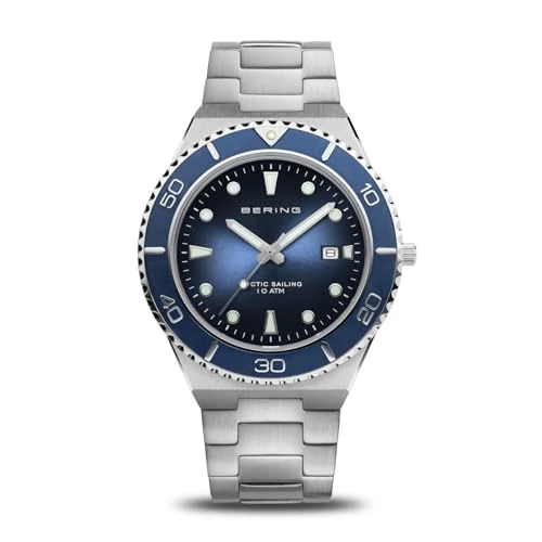 Tijdelijke aanbieding: BERING herenhorloge quartz uurwerk - Classic Collection met roestvrij staal en saffierglas 18940-707 van 249.00 € naar 123.09 € (51% korting)
