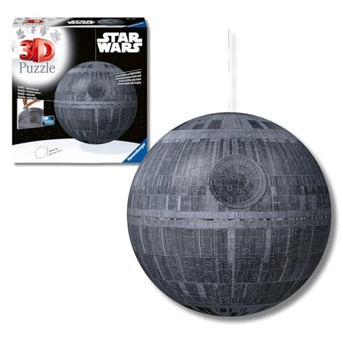 Limited-time offer: Ravensburger Star Wars Death Star 3D Jigsaw Puzzle for Kids Age 10 Years Up - 540 Pieces - No Glue Required for Men and Boys from 39.99 £ to 33.19 £ (save 17%)