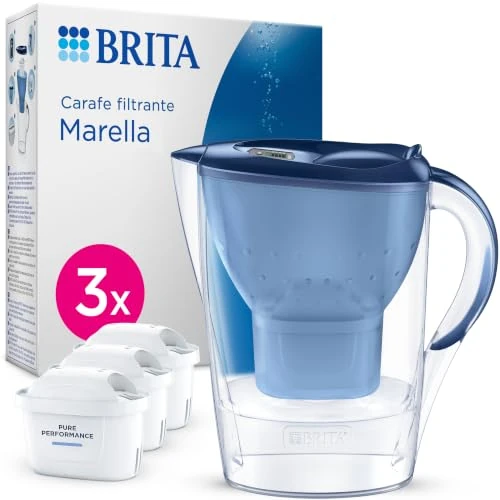 Zeitlich begrenztes Angebot: BRITA Wasserfilter-Kanne MAXTRA Marella, 3x Pure Performance Kartusche von 25.99 € auf 25.99 € (0.00% Rabatt)