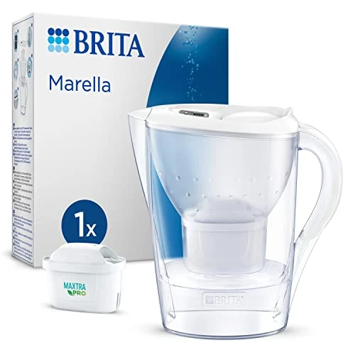 Offerta a tempo: BRITA caraffa filtrante MAXTRA Marella, 1x filtro acqua Pure Performance - 42% da 23.99 € a 13.99 €