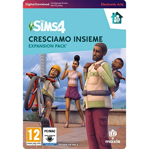Offerta a tempo: The Sims 4 Cresciamo Insieme Expansion Pack (EP13), Codice incluso nella confezione, Codice EA App - Origin per PC/Mac, Videogiochi, Italiano - 50% da 39.99 € a 19.99 €
