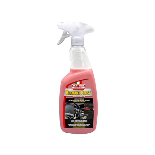 Oferta limitada: Mafra - Diamant Plast Dressing Pro - Renova, abrillanta, protege los plásticos interiores y exteriores del coche, con cera de carnauba, fórmula antipolvo que no engrasa, 750 ml de 20.36 € a 20.36 € (ahorro 0.00%)