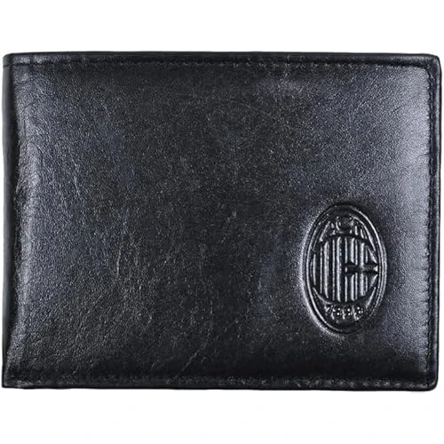 AC Milan 143067, Akcesoria Podróżne-Portfele Unisex-Dorosły, Czarny, Unikalny, Czarny