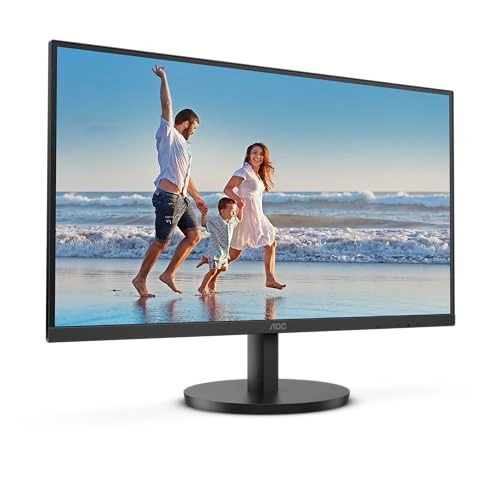 AOC 27B3HM - 27 Pulgadas Full HD Monitor, Adaptive Sync 1920x1080, 75 Hz, VGA, HDMI 1.4 Negro, 27 Pulgada FHD VA, No Altavoces