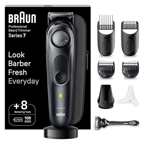 Oferta limitowana: Braun Bt7441 4210201448396 Trymer do Włosów, Czarny, 8 Elementów z 338.83 zł na 338.83 zł (oszczędź 0.0%)