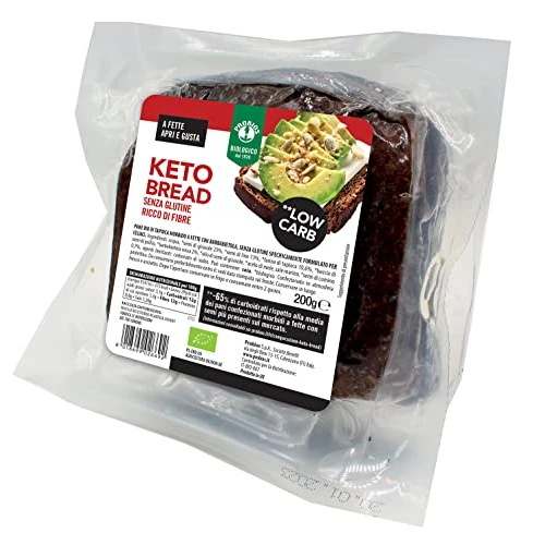 Offerta a tempo: Probios Keto Bread Bio - confezione 200g - 35% da 5.49 € a 3.56 €