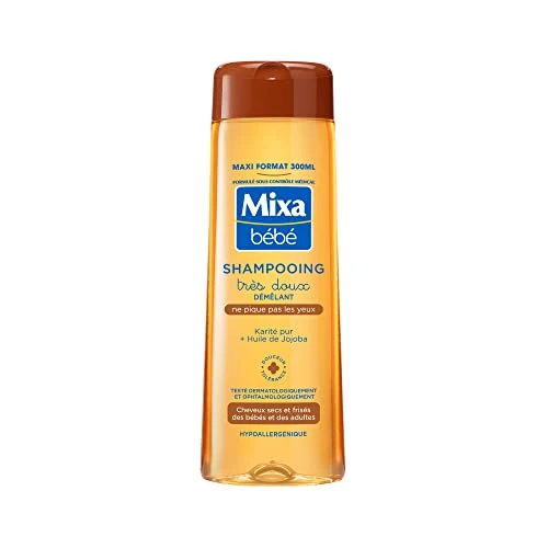 Offerta a tempo: Mixa Shampoo districante per bambini molto morbido Karité 300 ml - 19% da 7.58 € a 6.14 €