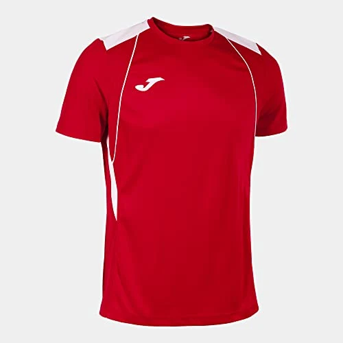 Zeitlich begrenztes Angebot: Joma Kurzarmshirt Mann Championship VII rot Weiss von 18.77 € auf 18.77 € (0.00% Rabatt)