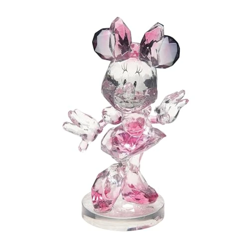 Offerta a tempo: Enesco Sfaccettature Disney Facets Minnie Mouse in Posa Statuetta, Acrilico, Rosa, 3.94 inch - 40% da 24.95 € a 14.99 €