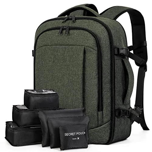 Tijdelijke aanbieding: Lekespring Reisrugzak met vliegtuigcabine, 40 x 20 x 25 cm, reisrugzak voor dames en heren, met 6 organizervakken, voor vakantie, zaken, reizen, school van 48.79 EUR naar 48.79 EUR (korting 0%)