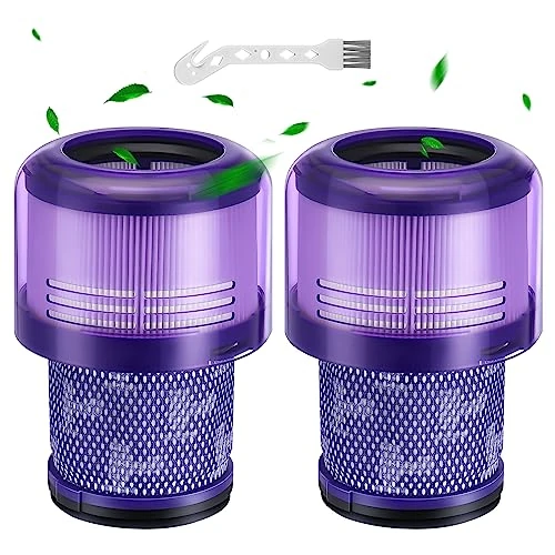 Offerta a tempo: Filtri V11 per Dyson -Filtro di ricambio per aspirapolvere senza fili per Dyson V11 Animal/Absolute/Torque Drive/Fluffy/Complete Pro V15 Detect SV14. (Non adatto per V10, V12, V11 Outsize) - 5% da 19.99 € a 18.99 €