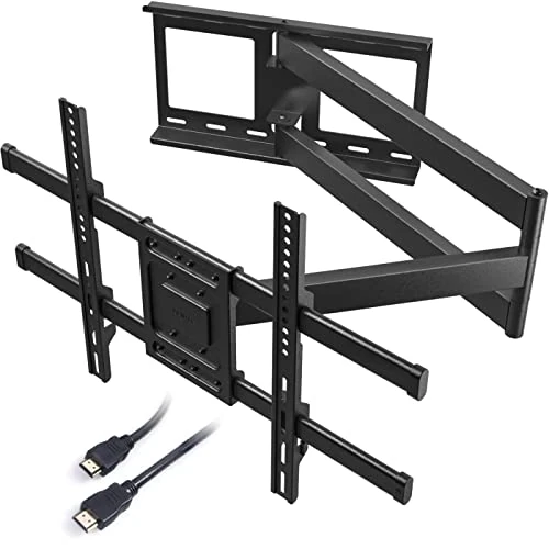 Offerta a tempo: BONTEC Supporto TV Parete con Braccio Articolato Extra Lungo 1040 mm per Schermi LCD/LED/OLED da 32-75 Pollici fino a 60 kg, Inclinabile, Orientabile e Rotabile, Max VESA 600 x 400 mm - 27% da 73.99 € a 54.14 €