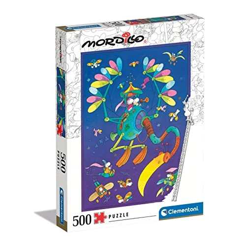 Offerta a tempo: Clementoni Mordillo The Journey-500 Pezzi-Puzzle Adulti, Made In Italy, Multicolore, 35133 - 45% da 17.99 € a 9.90 €