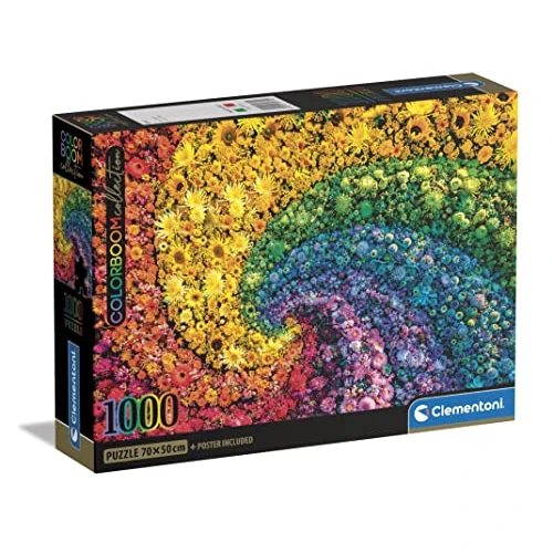 Offerta a tempo: Clementoni - 39779 - ColorBoom Collection - Whirl - 1000 Pezzi - Puzzle Adulti, Puzzle Colori, Puzzle Gradient, Made In Italy - 28% da 13.90 € a 9.99 €