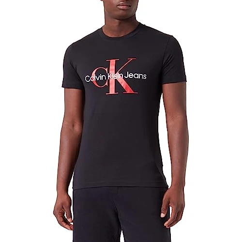 Offre limitee: Calvin Klein Jeans T-Shirts S/S pour Homme, Multicolore, XXL de 39.90 EUR a 19.74 EUR (economie 51%)
