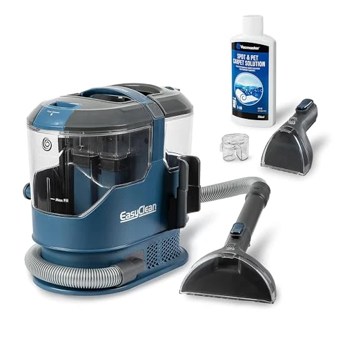 Oferta limitada: Vacmaster SCA0801 Aspirador de alfombras Limpiador de Manchas Multisuperficie para Alfombras, Moquetas, Tapicería, Escaleras y Coche | Incluye fórmula y accesorios 800 W de 109.91 € a 92.18 € (ahorro 16%)