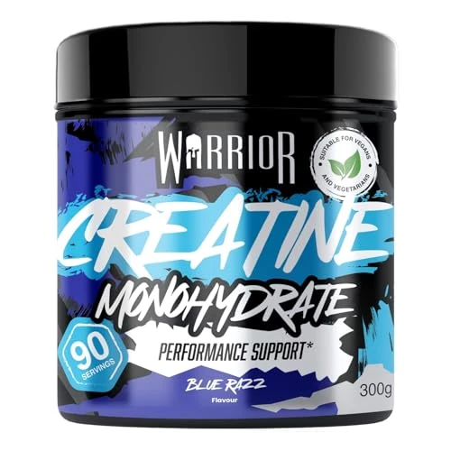 Limited-time offer: Warrior Creatine Monohydrate Powder 300g Pure Micronised (90 Servings) from 15.00 £ to 15.00 £ (save 0.00%)