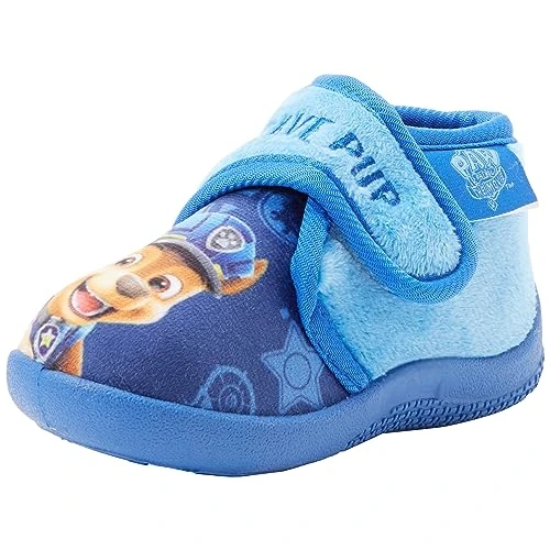 Chicco Heavy Fabric Slipper Children and Boys, blue, 21 EU
