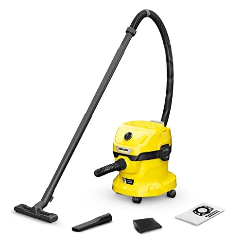Offerta a tempo: KÄRCHER aspiratore solidi liquidi a batteria WD 2-18 V-12/18, filtro, tubo di aspirazione: 1,8m, contenitore in plastica: 12 l, funz. soffiante, utilizzabile con batteria 18V non inclusa - 0.00% da 64.36 € a 64.36 €