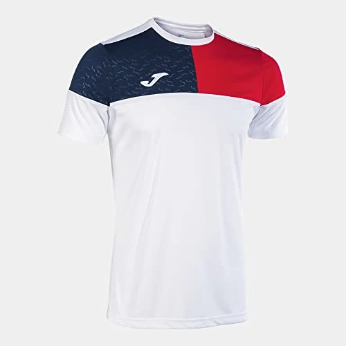 Offre limitee: Joma T-Shirt à Manches Courtes Crew V pour Homme de 10.49 EUR a 10.49 EUR (economie 0%)