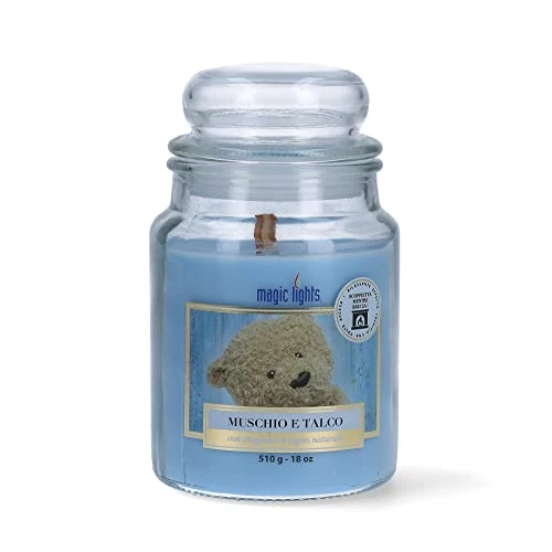 Oferta ograniczona: Świeca do słoika 510 gr mchu i talku, Made in Italy z 61.10 EUR na 61.10 EUR (znizka 0%)